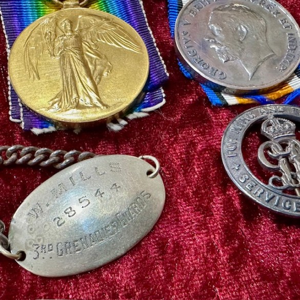 WW1 Grendier Guards Medals 2